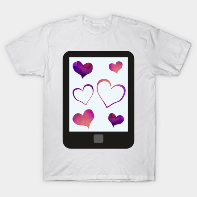 Kindle Love emotional support T-Shirt by F-for-Fab